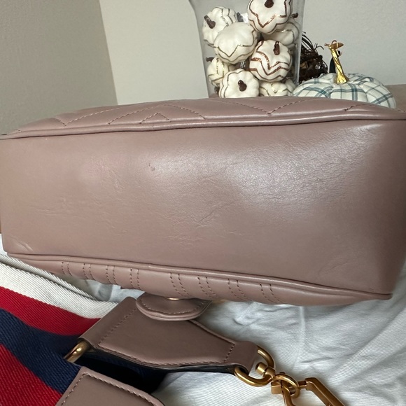 Gucci Marmont  Zip Around Top Handle Lady Web strap - Picture 8 of 16